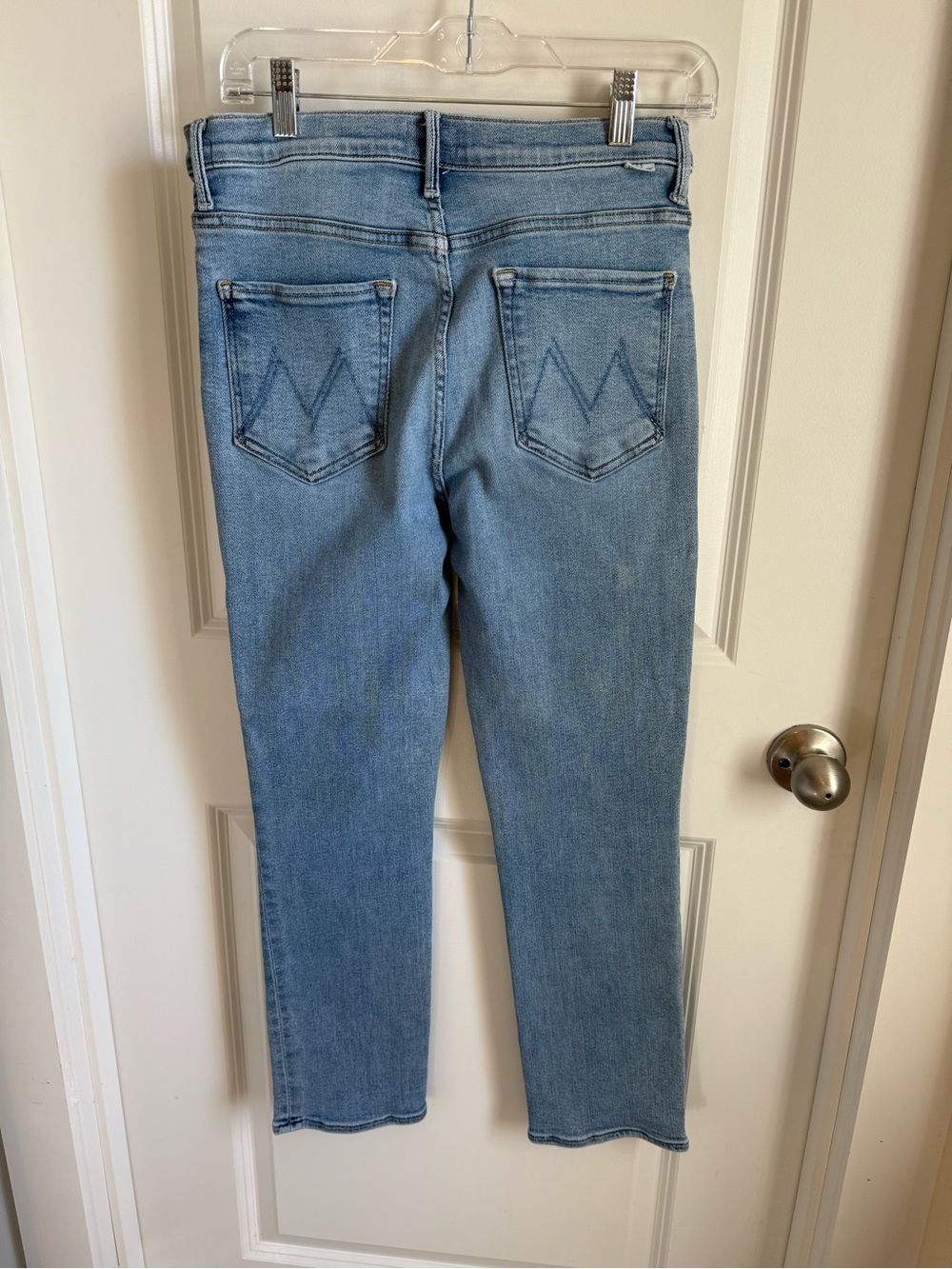MOTHER The Swooner Rascal Ankle Jeans Let’s Trip Size 30 - Picture 4 of 6